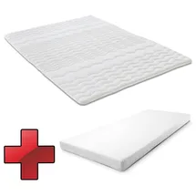 matratzen discount Matratzenauflage 90 x 200 cm Weiß