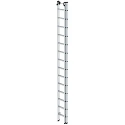 PROREGAL Sprossen-Schiebeleiter 2-teilig ohne Traverse 2x16 Sprossen