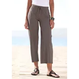 Beachtime 7/8-Strandhose Wide-Leg Grün 32/34