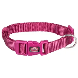 TRIXIE Premium Halsband, L–XL: 40–65 cm/25 mm, fuchsia