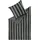 Schöner Wohnen Panel Gestreift Grau 155 x 220 cm + 2 x 80 x 80 cm