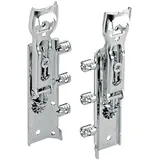 Hettich Schrank-Aufhänger Mont.hint.d.Rückw.SAH 215 79716, 3D verstellb. Stahl verzinkt