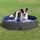 AGA Purlov Hundepool 120x30 cm Blau/Grau