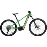 Ghost E-Bike Mountainbike E-Teru B Advanced, 12 Gang Shimano SLX RD-M7100 Schaltwerk, Kettenschaltung, Mittelmotor, 750 Wh, Pedelec, Elektrofahrrad für Damen u. Herren, MTB grün 43 cm