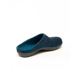 MagicFelt Pantoffeln Dark Petrol 41