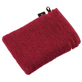 VOSSEN Calypso Feeling Waschhandschuh 16 x 22 cm rubin