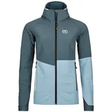 Ortovox Damen Punta Berrino Hoodie Jacke (Größe M, grau)