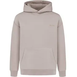 SMILODOX Herren Kapuzensweat Rami, Hellbraun, XXL