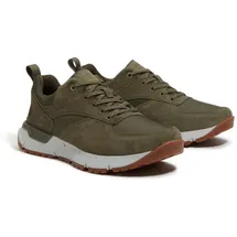Timberland Voyager Park Low LACE UP Sneaker dk Green Mesh 11
