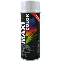 Maxi Color NEW QUALITY Sprühlack Lackspray Glanz 400ml Universelle spray Nitro-zellulose Farbe Sprühlack schnell trocknender Sprühfarbe (RAL 7035 lichtgrau glänzend)