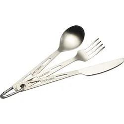 Nordisk Titanium Cutlery (3 Pcs) neutral