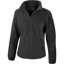 Result Ladies` Fashion Fit Outdoor Fleece Jacket - black - XL