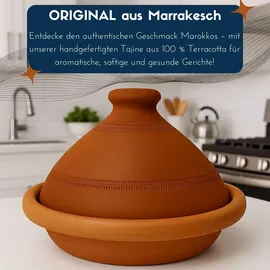 Marrakesch Orient & Mediterran Interior Marrakesch Tajine 30 cm rund