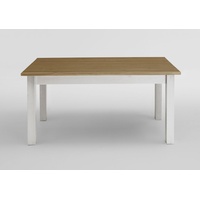 Esstisch Tisch 90x160 cm Kiefer Weiß