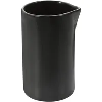 HEMOTON Milchkännchen Keramik Schwarz 10X6.5X5.7Cm Saucen- Und Milchkrug Porzellan Küchenbehälter Für Kaffee Tee Und Dessert
