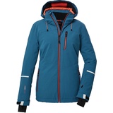 KILLTEC Damen Skijacke/Funktionsjacke mit abzippbarer Kapuze und Schneefang KSW 81 WMN SKI JCKT, aquaverde, 38, 39746-000