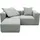 Raum.Id Ecksofa Gerrid L-Form« Cord, Modulsofa, bestehend aus 2 Eckelementen + 1 Hocker