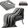 Steinborg Heizdecke 150 x 80 cm Grau