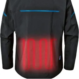 Bosch Professional GHJ 12+18V XA Beheizbare Jacke schwarz L inkl. Akku