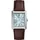 Fossil Herren Analog Quarz Uhr mit Leder Armband FS6110