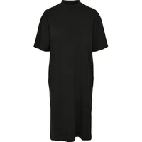 URBAN CLASSICS Organic Oversized Kurzes Kurzarmkleid Black M