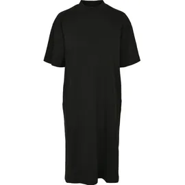 URBAN CLASSICS Organic Oversized Kurzes Kurzarmkleid Black M