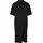 URBAN CLASSICS Organic Oversized Kurzes Kurzarmkleid Black M