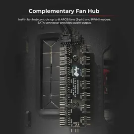 In Win Modfree Deluxe Edition, Glasfenster