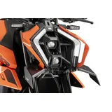 PUIG Winglet Frontspoiler für Motorrad Mattschwarz