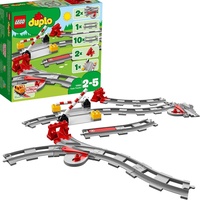 NEU LEGO 10882 DUPLO Eisenbahn Schienen, Zugschienen-Bauset mit