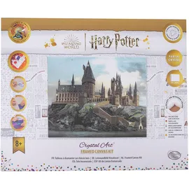 Craft Buddy Ltd. Crystal Art Leinwandbild Hogwarts Castle