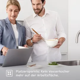 Stiebel Eltron HOT 2.6 N Premium + 3in1 c (chrom), heißes Wasser (95°C) in einer Sekunde, Set mit speziellem Wasserhahn für die Küche, TÜV geprüft