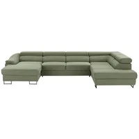Switch Eckcouch Flachgewebe 3-Sitzer Beige