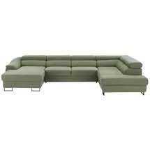 Switch Eckcouch Flachgewebe 3-Sitzer Beige