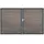 GROJA Doppeltor Gartentor 300 x 180 cm Beige/Aluminium
