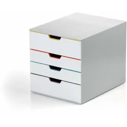 Durable VARICOLOR MIX 4 - Schubladenschrank - 4 Schubfächer - für ANSI A (Letter