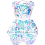 Beliani Led Dekoration Teddybär Hadar Bunt