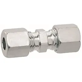 GOK Verschraubung 0770100 6 x 6 mm, Baureihe L, gerade, mit Schneidring Typ D