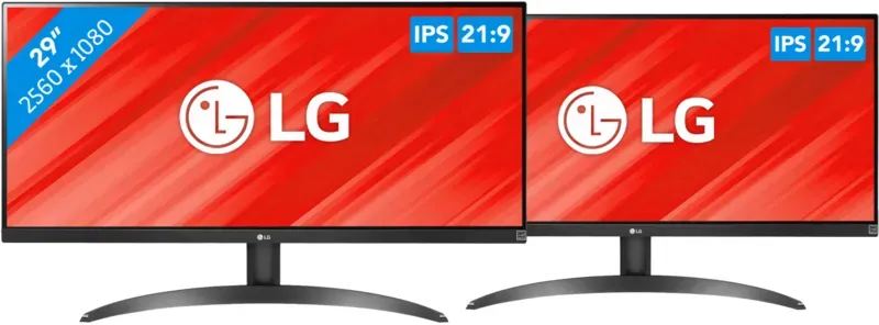 2x LG 29WP500 UltraWide