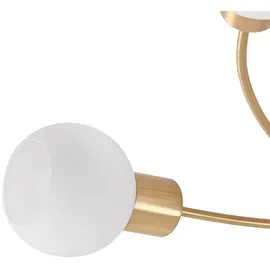 LINDBY Ciala 3 dimmbar Gold/Messing Glas 66 x 18 cm