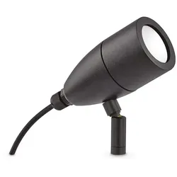 Ideal Lux Outdoor Bodenstrahler INSIDE PT1, G9 max. 40W, Schwarz IDEA-115429