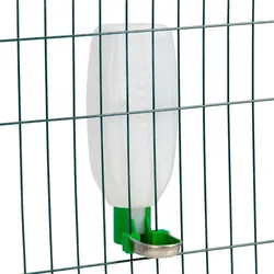 Kaninchen-Küken-Wachteltränke mit Flasche, 1 Liter