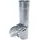 Regenrohrklappe ohne Sieb 87mm Silber