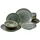 CreaTable Reactive Nostalgic Cognac Tellerset 12-tlg. grau