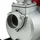 Eberth 6,5PS Wasserpumpe 60.000l/h 30m Förderhöhe, 3 Anschluss, Schmutzwasserpumpe 4-Takt-Benzinmotor, 7m Ansaughöhe,