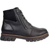 WALDLÄUFER Xara Warmfutter Stiefeletten schwarz 38 EU 5 UK