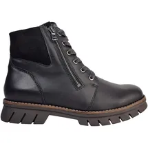 WALDLÄUFER Xara Warmfutter Stiefeletten schwarz 38 EU 5 UK