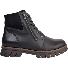 WALDLÄUFER Xara Warmfutter Stiefeletten schwarz 38 EU 5 UK