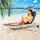 CASARIA 2er Set Sonnenliege Ibiza 2er-Set Grau