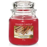 Yankee Candle Sparkling Cinnamon mittelgroße Kerze 411 g